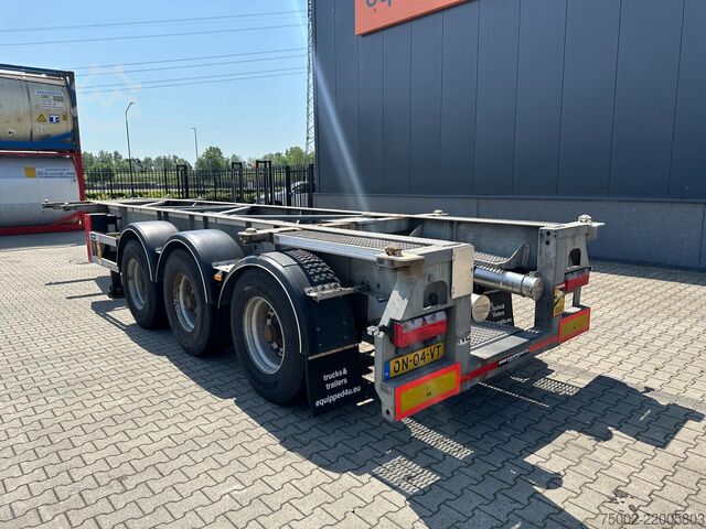 Container transportation Van Hool 20FT/30FTDR CHASSIS / galvanized / BPW DRUM / A...