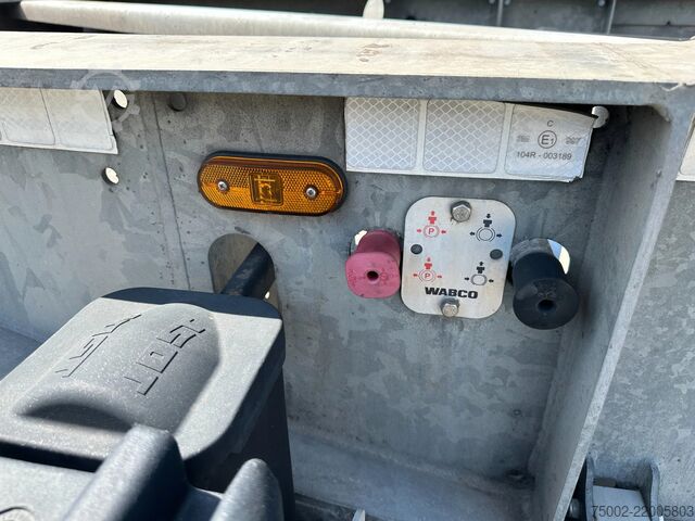 Container transportation Van Hool 20FT/30FTDR CHASSIS / galvanized / BPW DRUM / A...