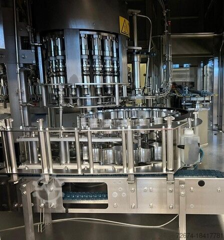 Getränkeherstellungsmaschine Bottling Krones 30.000 bph PET Bottling Line Water