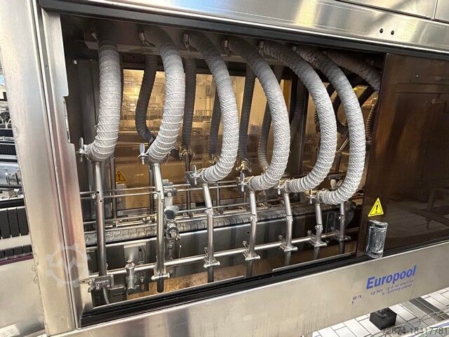 Getränkeherstellungsmaschine Bottling Krones 30.000 bph PET Bottling Line Water