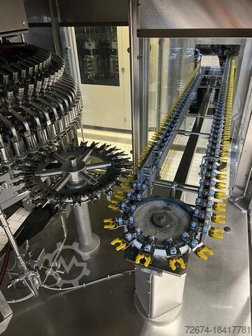 Getränkeherstellungsmaschine Bottling Krones 30.000 bph PET Bottling Line Water