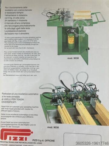 Glue spreader Pizzi 9038