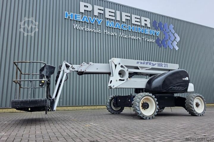 Gelenkteleskoparbeitsbühne Niftylift HR21DE HYBRIDE Hybrid, 20.8m Working Height, 13m R