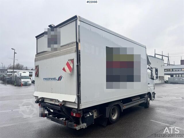 Koffer Mercedes-Benz Atego 823 box truck with refrigeration/freezer uni