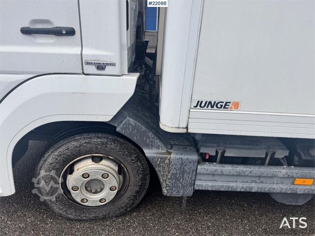 Koffer Mercedes-Benz Atego 823 box truck with refrigeration/freezer uni