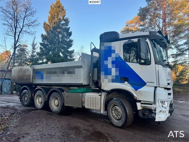 Hakenarmsystem Mercedes-Benz Arocs 3253 tridem hook truck