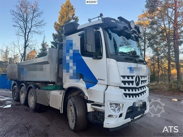 Hakenarmsystem Mercedes-Benz Arocs 3253 tridem hook truck