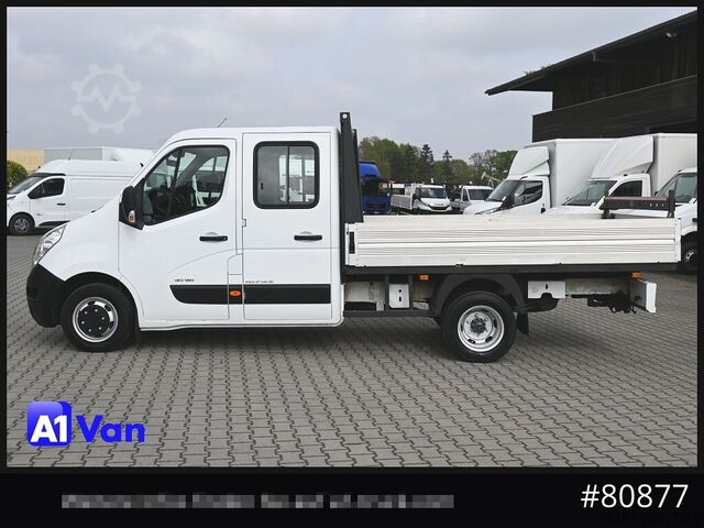 Pritschenwagen RENAULT Master Pritsche Doka, AHK 3,5Tonnen , Klima, Luftfederung