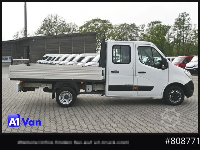 Pritschenwagen RENAULT Master Pritsche Doka, AHK 3,5Tonnen , Klima, Luftfederung