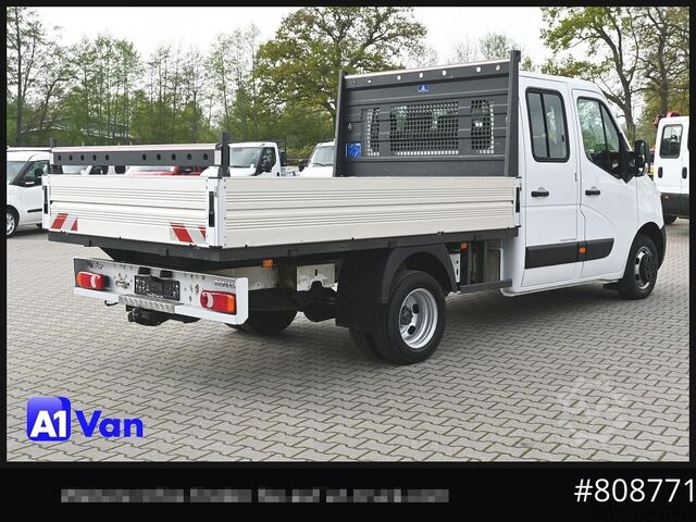 Pritschenwagen RENAULT Master Pritsche Doka, AHK 3,5Tonnen , Klima, Luftfederung
