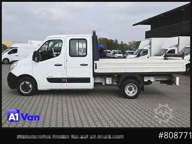 Pritschenwagen RENAULT Master Pritsche Doka, AHK 3,5Tonnen , Klima, Luftfederung