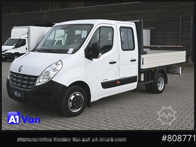 Pritschenwagen RENAULT Master Pritsche Doka, AHK 3,5Tonnen , Klima, Luftfederung
