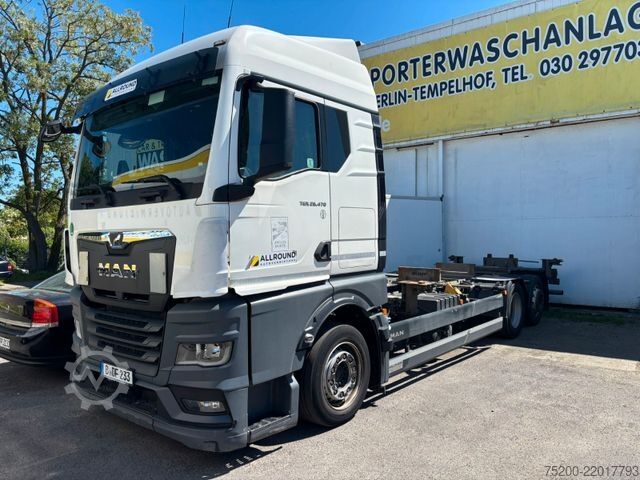 Swap body truck MAN TGX 26.470 Wechselbrücke