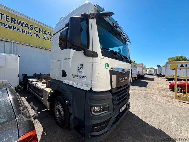Swap body truck MAN TGX 26.470 Wechselbrücke