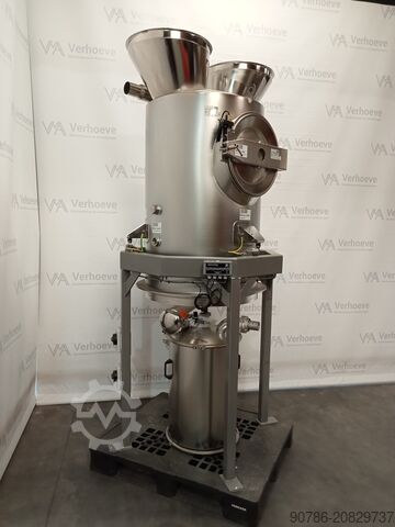 AZO Wiegebunker mit Vakuumfilter. AZO 