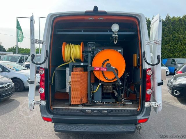 Vacuum tank truck VOLKSWAGEN Crafter Kasten 50*LEISTIKOW*Kanalreiniger&Spül*