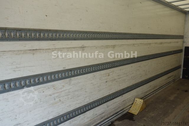 Box truck MERCEDES-BENZ 1843 L Antos Koffer + LBW