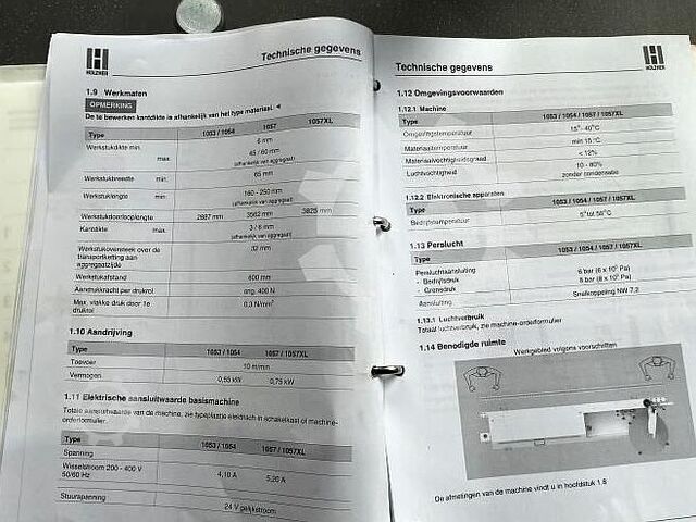 Kantenanleimmaschine Holz-her Streamer 1057