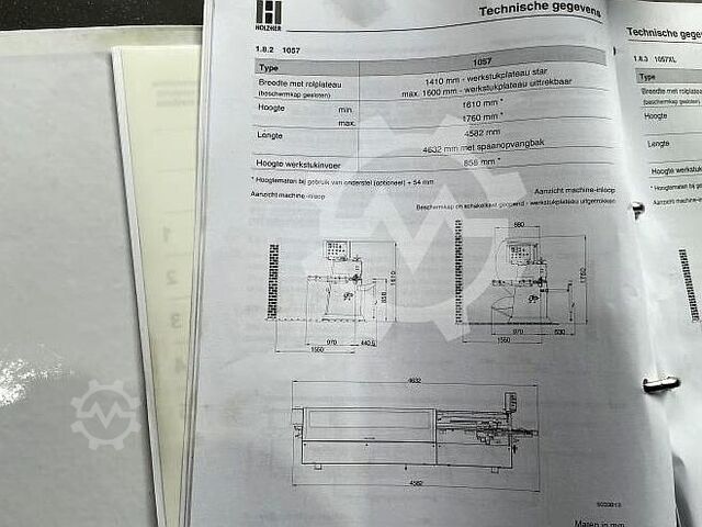 Kantenanleimmaschine Holz-her Streamer 1057
