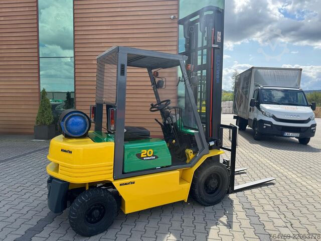 Forklift Komatsu FG20 // VERY GOOD CONDITION