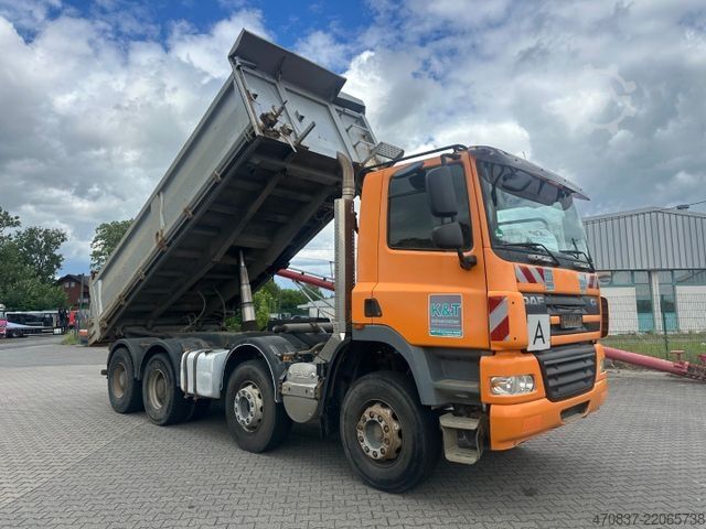 Three-sided tipper truck DAF CF 400 8x4 / Carnehl  / Bordmatik  / EURO 5