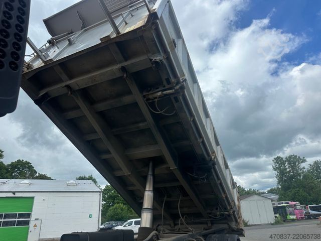 Three-sided tipper truck DAF CF 400 8x4 / Carnehl  / Bordmatik  / EURO 5