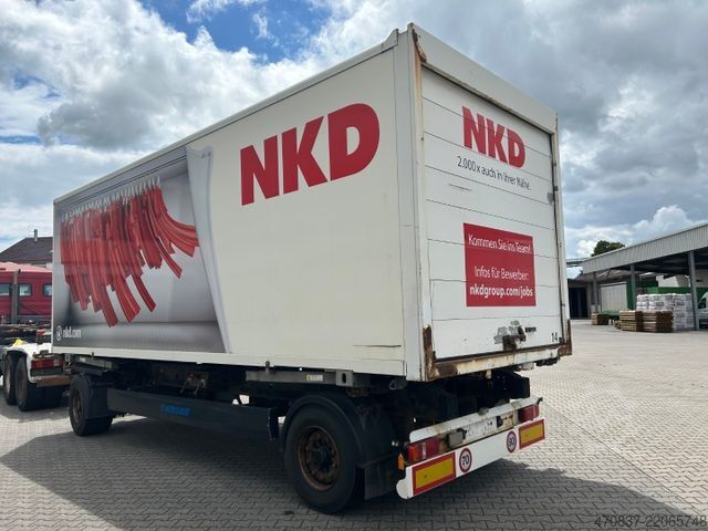 Swap chassis trailer KRONE AZ 18 BDF + Spier Koffer