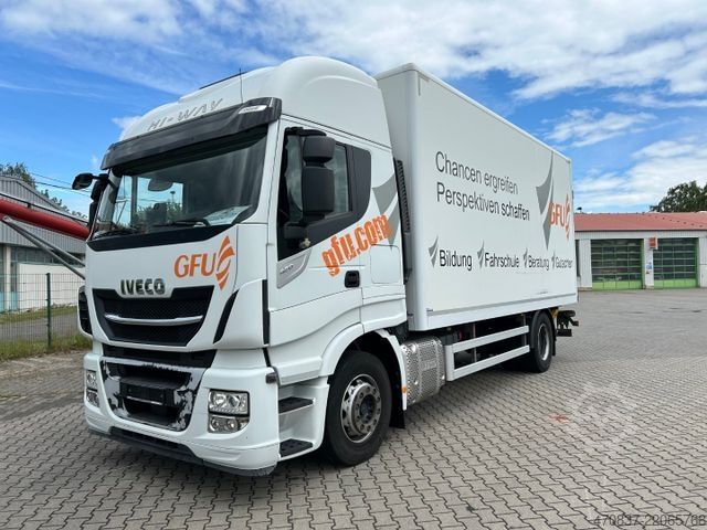 Box truck IVECO AS 190S 420 / Ex Fahrschule / LBW