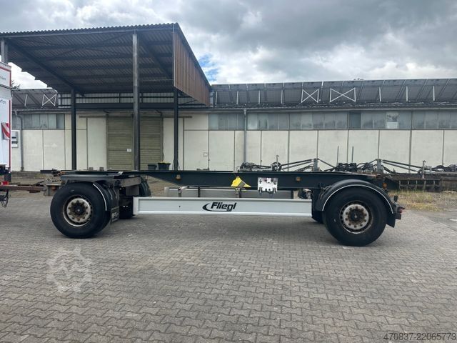 Swap chassis trailer FLIEGL ZWP 18 / Ex-Fahrschule / kein Rost / TüV 02-27