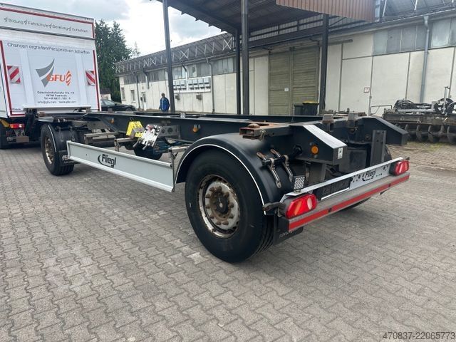 Swap chassis trailer FLIEGL ZWP 18 / Ex-Fahrschule / kein Rost / TüV 02-27