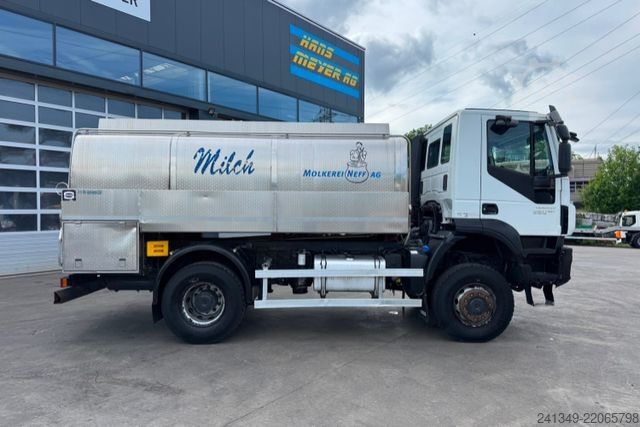 Tanker truck IVECO Trakker 190T36 4x4 Milchtank