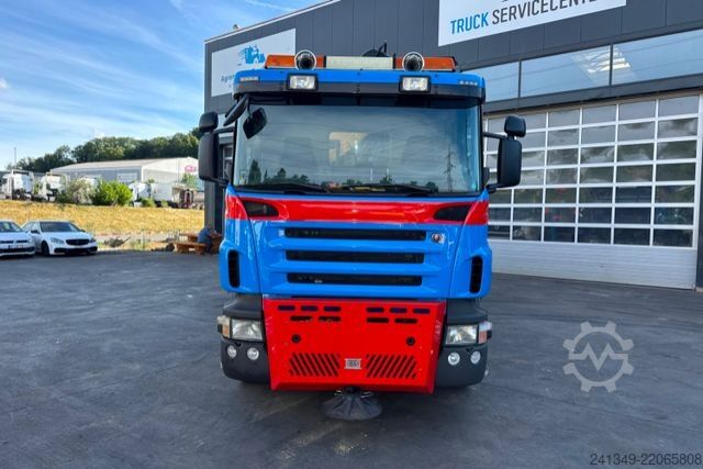 Truck mounted crane SCANIA R480 10x4 Fassi 660 Kipper 3S