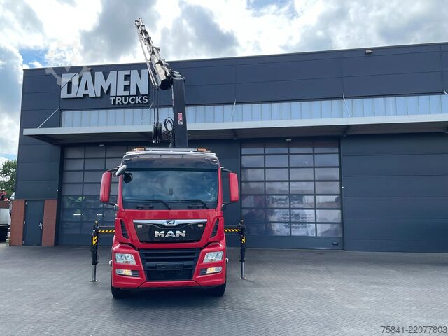 Kranwagen MAN TGS 26.400 TGS 26.400 6x2-4 BL KIPPER HIAB 302 ...