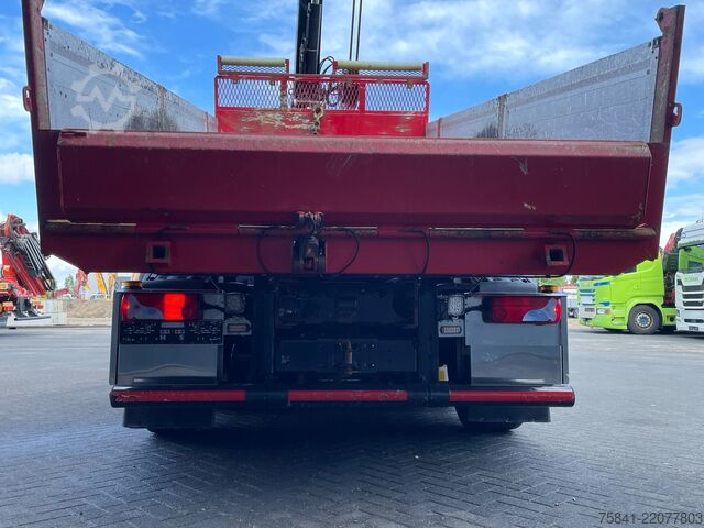 Kranwagen MAN TGS 26.400 TGS 26.400 6x2-4 BL KIPPER HIAB 302 ...