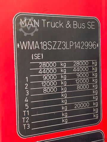 Kranwagen MAN TGS 26.400 TGS 26.400 6x2-4 BL KIPPER HIAB 302 ...