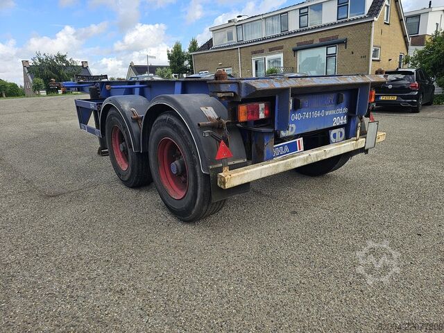 Transport von Containern MKF METALLBAU CS 20 -20 FOOT- CONTAINER CHASSIS -HEAVY DUTY- ...