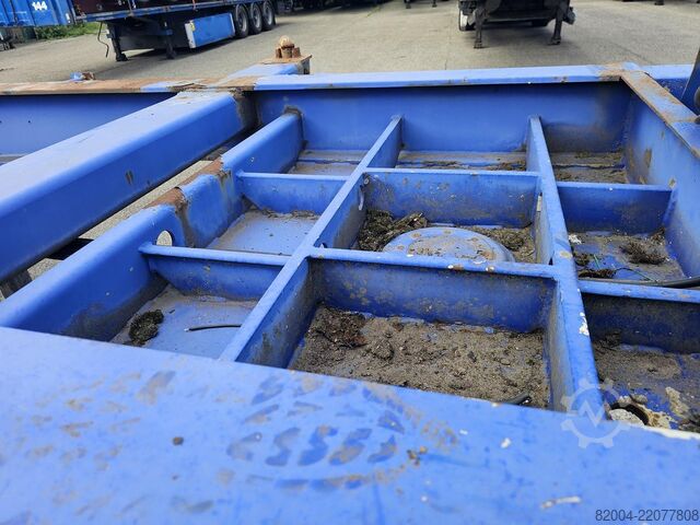 Transport von Containern MKF METALLBAU CS 20 -20 FOOT- CONTAINER CHASSIS -HEAVY DUTY- ...