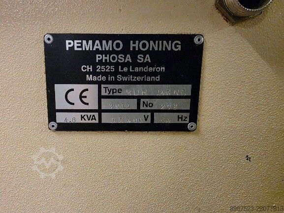 Honmaschine Pemamo Honing Phosa SA MDR 140 NC