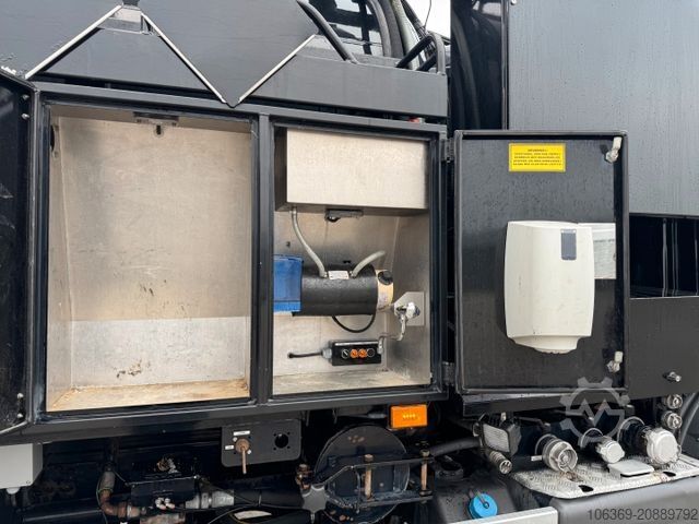 Vacuum tank truck SCANIA P410 6x2*4 JHL Hvidtved Larsen Flexline 312 ADR