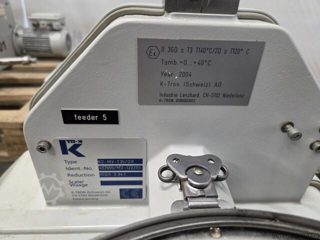 K-Tron volumetric dosing system K-Tron 