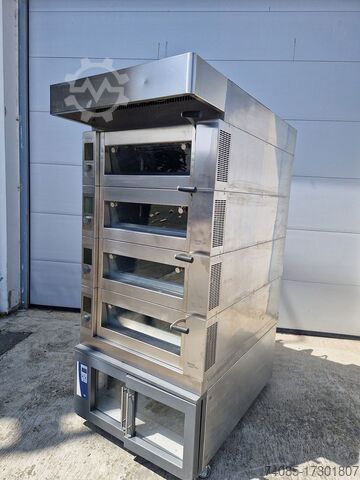 Bäckerei-Ofen Wiesheu with 4 levels and fermentation chamber