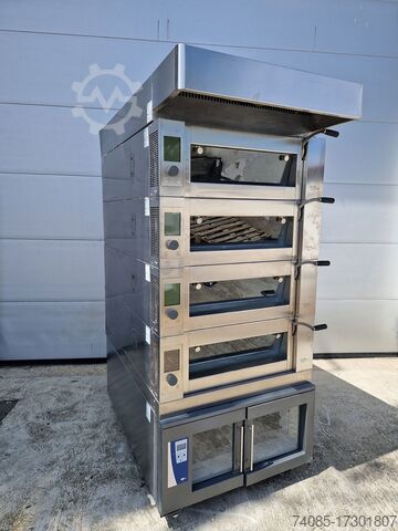 Bäckerei-Ofen Wiesheu with 4 levels and fermentation chamber