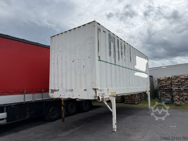 Swap body trailer KRONE KOFFER DOPPELSTOCK PORTALTÜREN
