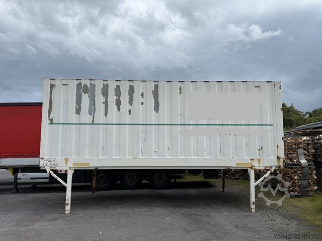 Swap body trailer KRONE KOFFER DOPPELSTOCK PORTALTÜREN