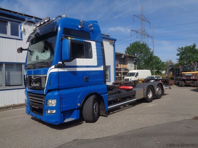 Swap body truck MAN TGX 26.500 Lift+Lenk LBW ACC VOLL VOLL