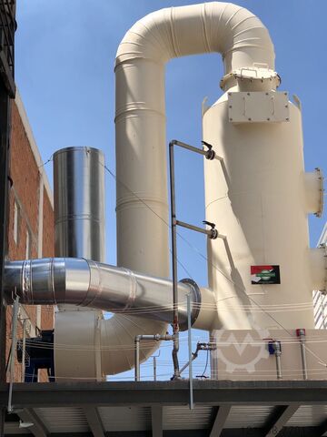 Baffles Wet Scrubber for 25000 mc/h Kairos Engineering Baffles