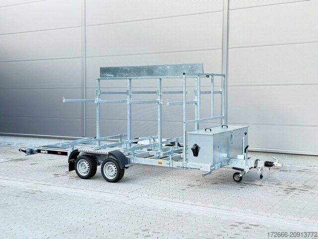 Construction machinery Martz SCAFF 480/2 S 3,5T 480X250CM 3500KG GERÜST TRANSPORTANHÄNGER