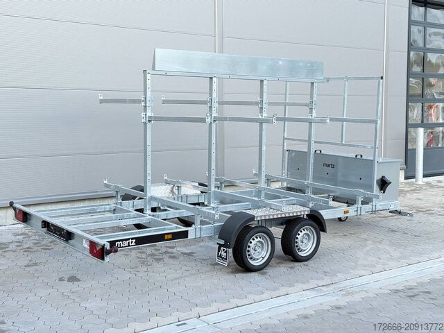 Construction machinery Martz SCAFF 480/2 S 3,5T 480X250CM 3500KG GERÜST TRANSPORTANHÄNGER