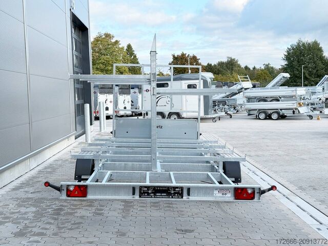 Construction machinery Martz SCAFF 480/2 S 3,5T 480X250CM 3500KG GERÜST TRANSPORTANHÄNGER