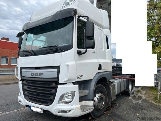 Standard tractor unit DAF CF 440 Super Space mit Silo Kompressor